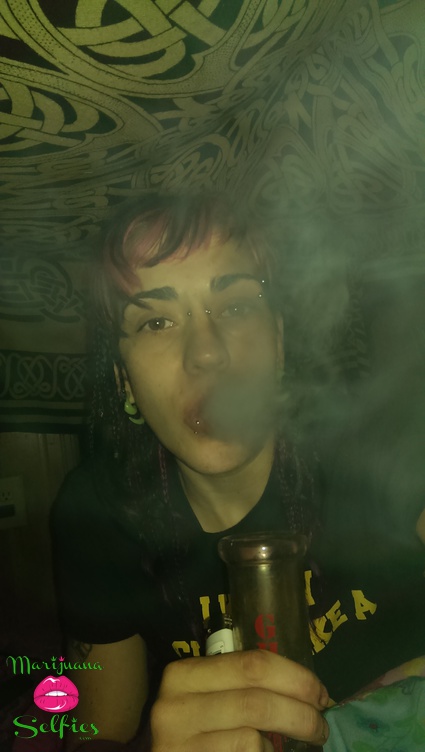 Amy Kelly Selfie No. 1205 - Marijuana Selfies