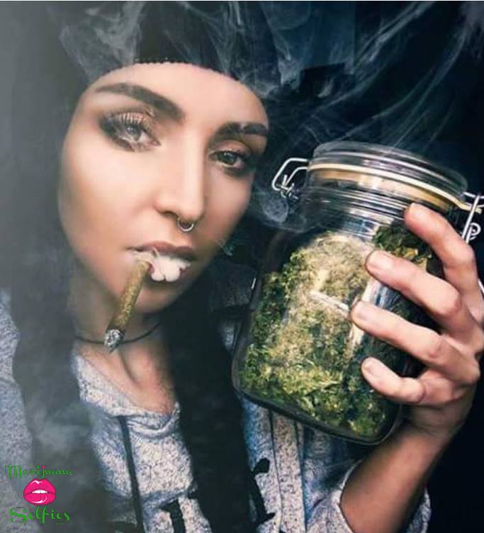 Janet Dahl Selfie No. 4500 - Marijuana Selfies