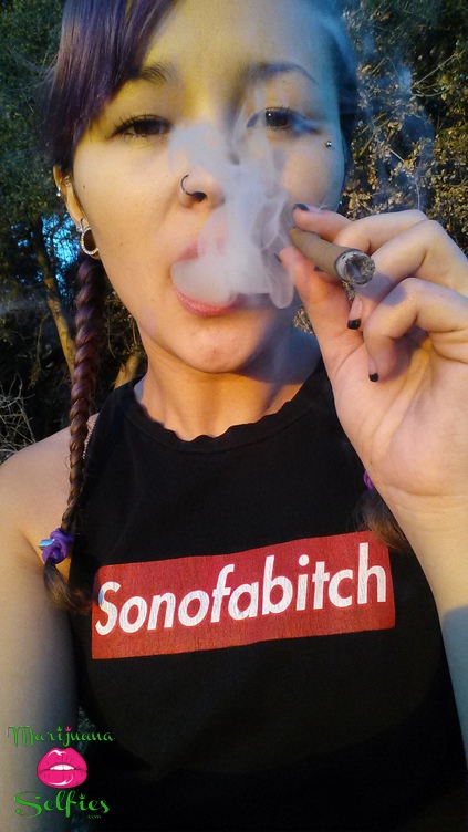 Danielle Stephenson Selfie No. 775 - Marijuana Selfies