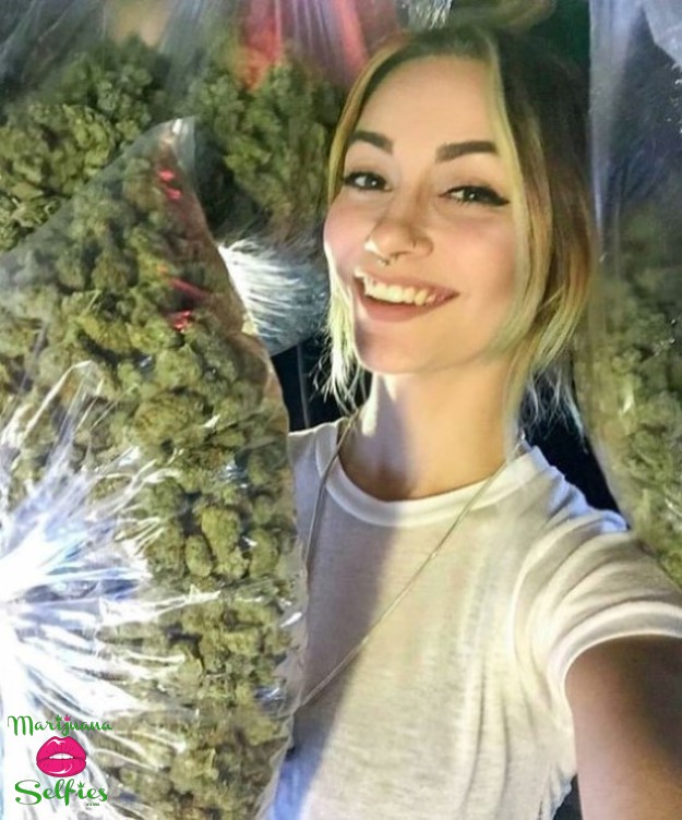 Janet Dahl Selfie No. 8191 - Marijuana Selfies