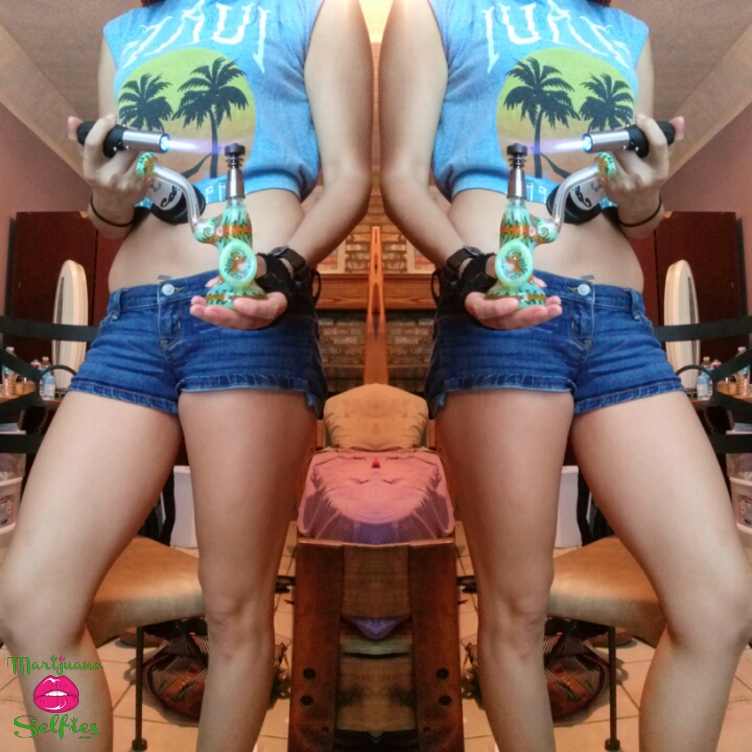 Joanna Gonzalez Selfie No. 890 - Marijuana Selfies